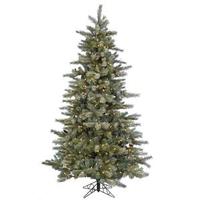 Vickerman 9.5' x 67" Artificial Frosted Sartell 900 Warm White Italian LED Lights with Pine Cones