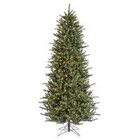 Vickerman 12' x 66" Artificial Carver Frasier Slim 1,305 Warm White LED Lights