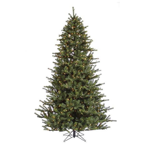 5.5' x 42" Artificial Carver Frasier 350 Clear Lights