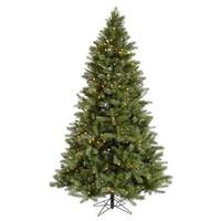 Vickerman 3.5' x 30" Artificial Albany Spruce 135 Warm White LED Lights