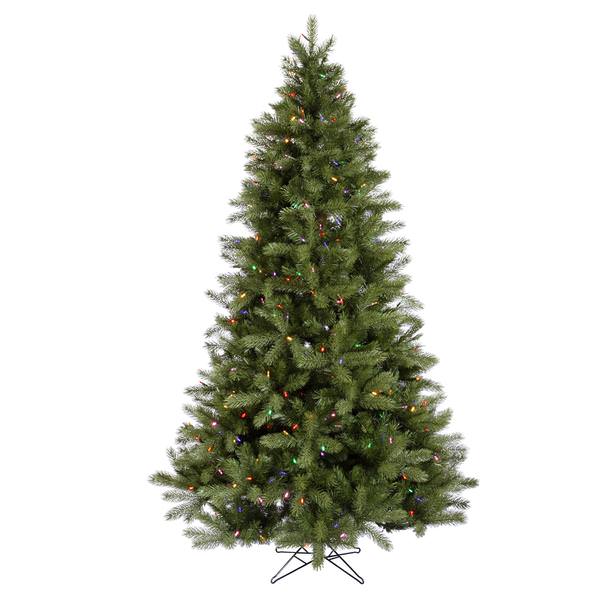 3.5' x 30" Artificial Albany Spruce 165 Multi-Color LED Lights