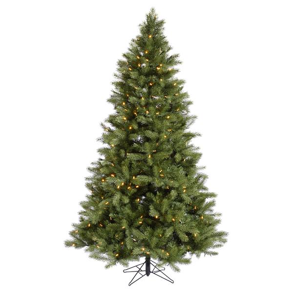 4.5' x 36" Artificial Albany Spruce 180 Warm White LED Lights