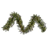 Vickerman 9' x 16" Artificial Albany Spruce Garland 150 Clear Lights