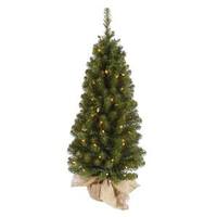 Vickerman 36" x 18" Artificial Felton Pine 50 Clear Lights