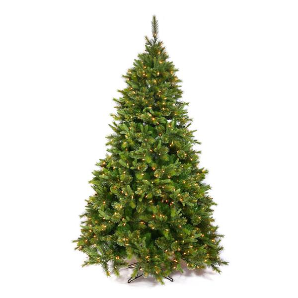 3' x 29" Artificial Cashmere Pine 100 Warm White Italian LED Lights