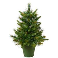 Vickerman 2' x 21" Artificial Cashmere Pine