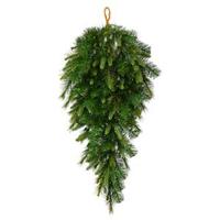 Vickerman 36" Artificial Cashmere Pine Unlit Teardrop