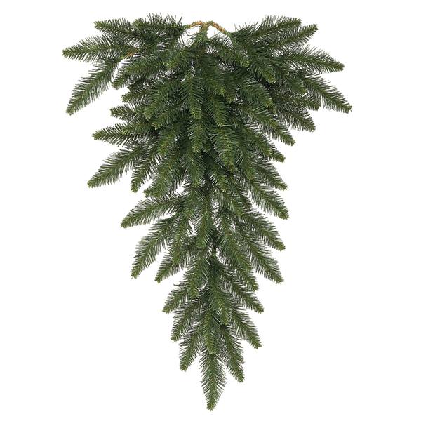 48" Artificial Camdon Fir Teardrop 100 Warm White Italian LED Lights