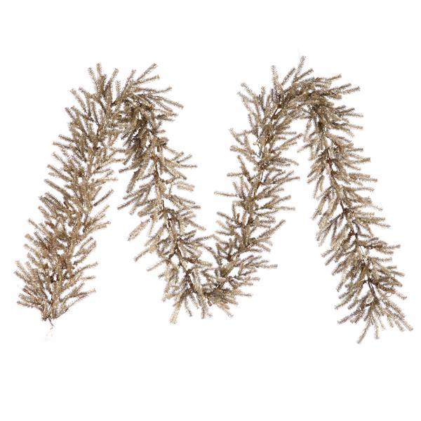 9' x 10" Artificial Mocha Garland