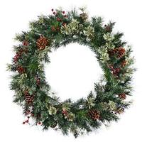 Vickerman 48" Nisswa Berry Pine with Pine Cones and Berries