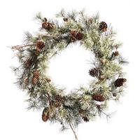 Vickerman 12" Artificial Dakota Pine with Pine Cones