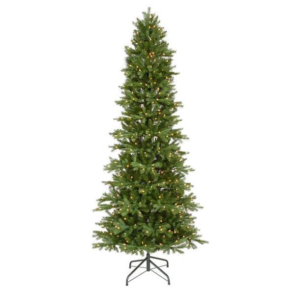 4.5' x 28" Artificial Tustin Slim Frasier 200 Clear Lights