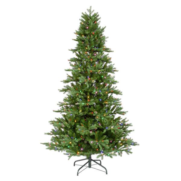 4.5' x 36" Artificial Tustin Frasier 250 Multi-Color LED Lights