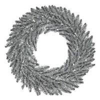 Vickerman 24" Artificial Pewter Tinsel