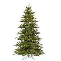Vickerman 7.5' x 55" Artificial Medium Noble Fir 500 Warm White Italian LED Lights