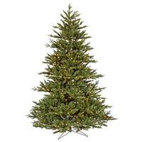 Vickerman 7.5' x 65" Artificial Noble Fir 800 Warm White Italian LED Lights
