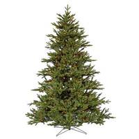 Vickerman 7.5' x 65" Artificial Noble Fir 800 Multi-Color Lights
