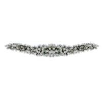 Vickerman 9' Artificial Frosted White Pine Swag Garland 100 Warm White Italian LED Lights