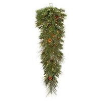 Vickerman 36" Artificial Manowa Mix Pine Teardrop 50 Clear Lights