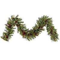 Vickerman 9' x 14" Artificial Cibola Mix Berry Garland