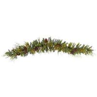 Vickerman 6' Artificial Sciota Mix Pine Swag Garland 50 Clear Lights