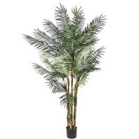 Vickerman 7' Potted Artificial Reed Palm