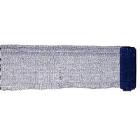 Vickerman 12' x 6" Blue Mesh Sparkle Ribbon