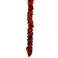 Vickerman 8.5' x 8" Artificial Red Foil Garland
