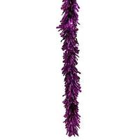 Vickerman 8.5' x 8" Artificial Purple Foil Garland