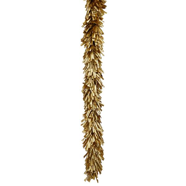 8.5' x 8" Artificial Champagne Foil Garland