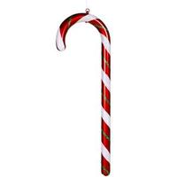 Vickerman 36" Red / White / Green Glitter Candy Cane Ornament