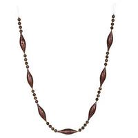 Vickerman 6' Chocolate Matte Glitter Garland Ornament