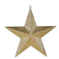 Vickerman 24" Gold Glitter Star Ornament