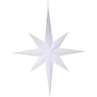 White Colored Christmas Tree Star Ornaments