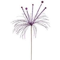 Vickerman 31" Purple Sequin Berry Spray