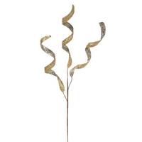 Vickerman 28" Gold / Champagne Curly Spray