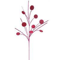 Vickerman 30.5" Cerise Sequin Spray