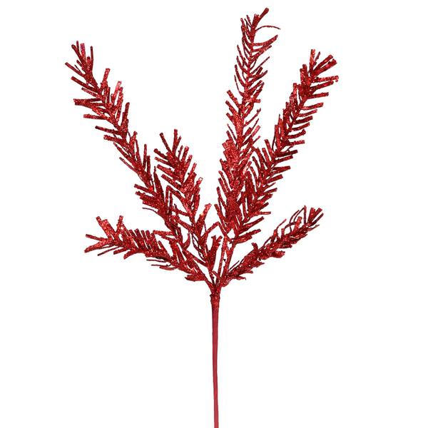 21" Red Rosemary Spray