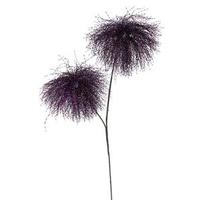 Vickerman 20" Purple Pom Pom Spray