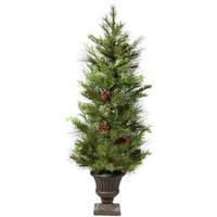 Vickerman 4' Artificial Lometa Mix Pine with Pine Cones