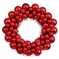 Vickerman 12" Red Colored Ball Ornament