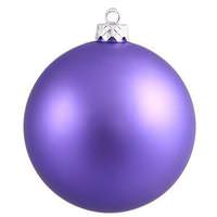 Vickerman 2.4" Purple Matte Seamless Ball Ornament