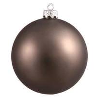 Vickerman 4.75" Pewter Matte Ball Ornament
