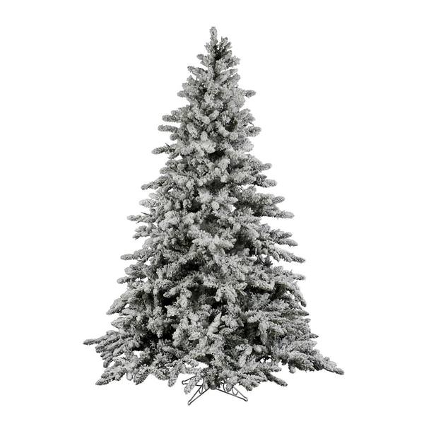 9' x 72" Artificial Flocked Utica Fir