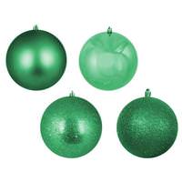 Vickerman 2.4" Emerald 4 Finish Ball Ornaments (set of 24)