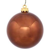 Vickerman 2.4" Chocolate Matte Ball Ornament (60 pack)