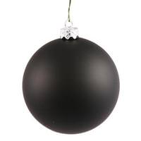 View 2.4" Black Matte Ball Ornament (60 pack)
