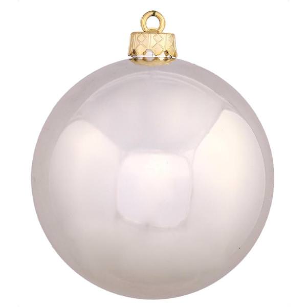 2.4" Champagne Shiny Ball Ornament (60 pack)