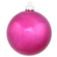 Vickerman 3" Magenta Shiny Finish Ball Ornament (32 pack)