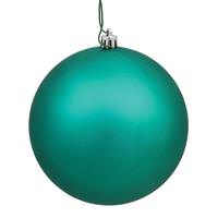 Vickerman 3" Teal Matte Ball Ornament (32 pack)